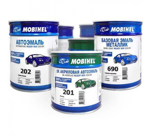 Краска банка 283 Кашемир 1л металлик MOBIHEL_