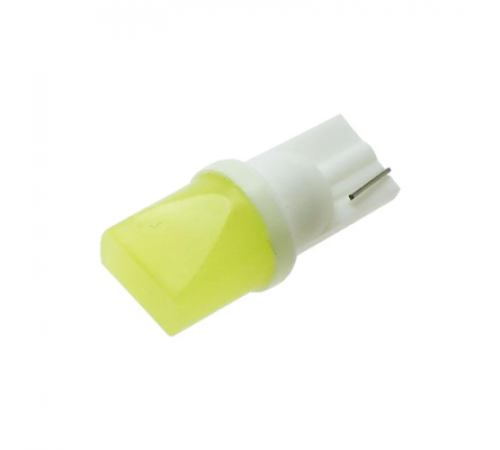 Светодиод W5W 12V W2.1х9.5d (COB,белый,цоколь-пластик) "ДИАЛУЧ"_