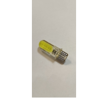 Светодиод W5W 12V W2.1х9.5d (СОВ-2F,белый,цоколь-плата,в силиконе)"ДИАЛУЧ"