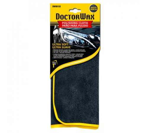 Салфетка Микрофибра для очистки и полировки 40х40 см. DoctorWax