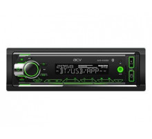 Автомагнитола ACV AVS-930BG (1din/зеленая/BT/2USB/AUX/SD/FM/3RCA/SUB/QC/4х50)