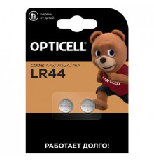 Элемент питания(батарейка) OPTICELL Specialty LR44 блистер 2 шт.