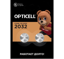 Элемент питания(батарейка) OPTICELL Specialty 2032 блистер 4 шт._