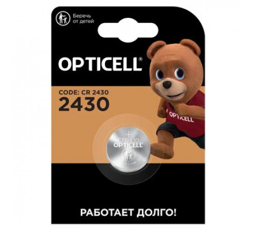 Элемент питания(батарейка) OPTICELL Specialty 2430 блистер 1 шт