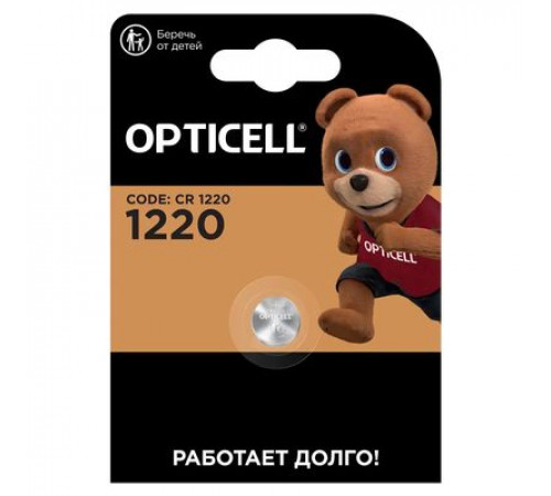 Элемент питания(батарейка) OPTICELL Specialty 1220 блистер 1 шт