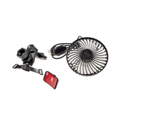 Вентилятор 3R-3008 на дефлектор 10,6см в порт USB, DC-5V, 3 speeds, 6W 3R