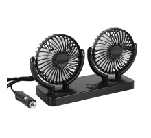 Вентилятор 3R-3009 на панель приборов двойной 10,6см, DC-12V, 3 speeds, 12W 3R