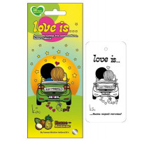 Ароматизатор LOVE IS…картонный КОКОС-АНАНАС ЧЗ