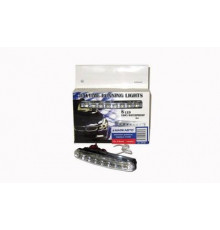 Дневные ходовые огни, DRL, 8 SMD 5630, с режимом поворотника