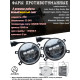 Фары противотуманные светодиодные для Веста,Форд 30W 2 режима желтый-белый свет_