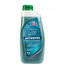 Антифриз, готовый к применению, сине-зеленый, -40С, 1кг, G-11 AGA007L ЧЗ