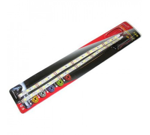 Полоса светодиодная 18 SMD 5050 30см белая ( белая основ.),(блистер 2шт) М5