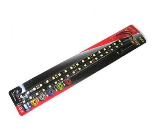 Полоса светодиодная 18 SMD 5050 30см белая ( черная основ.),(блистер 2шт) М5