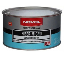 Шпатлевка NOVOL FIBER MIKRO 1.8кг №1235