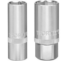 Головка свечная 16 мм 1/2 / THORVIK
