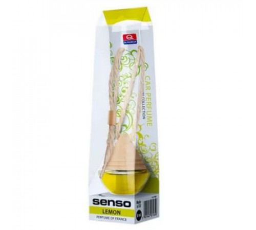 Ароматизатор Др.Маркус Senso Wood бутылочка с дер. крышкой Lemon ~