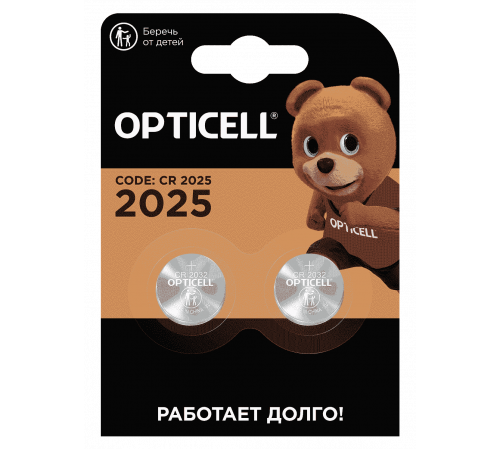 Элемент питания(батарейка) OPTICELL Specialty 2025 блистер 2шт____