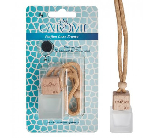 Ароматизатор CAROMI бутылочка с дер. крышкой Vers-Man Original(Перец-нероли-бергамот) #4 6мл~