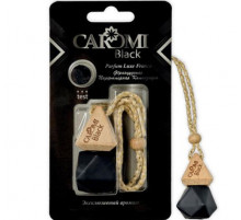 Ароматизатор CAROMI бутылочка с дер. крышкой BLACK SILVER 6мл~