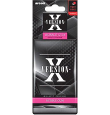 Ароматизатор AREON бумажный X-VER BUBBLE GUM (Бабл-гам) ~