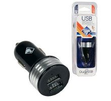 Разветвитель прикуривателя 2USB-порта,2100мА,LED подсветка 12/24В Nova Bright