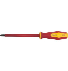 Отвертка диэлектрическая крестовая VDE 1000V, PH1x80 мм / THORVIK