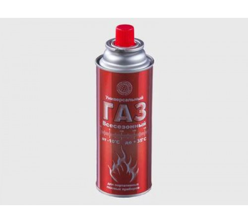 Газ аэрозольный цанговый Сибиар  220гр/400мл(всесезонный) (continent comfort)