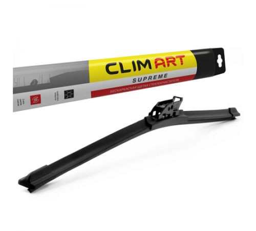 Щетка стеклоочистителя Clim Art Supreme бескаркасная 60 см, 10 адаптеров