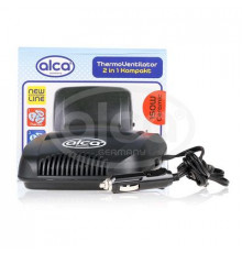 Теплоэлектровентилятор компактный 2в1, 12V ALCA