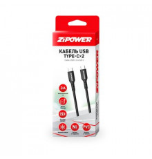 Кабель TYPE-C - TYPE-C, 2м ZIPOWER