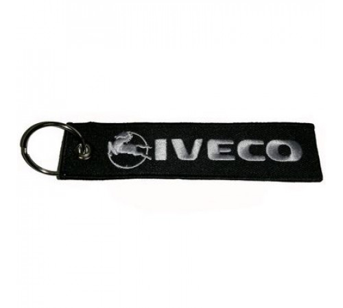 Брелок ткань, вышивка IVECO 13*3см BMV 042