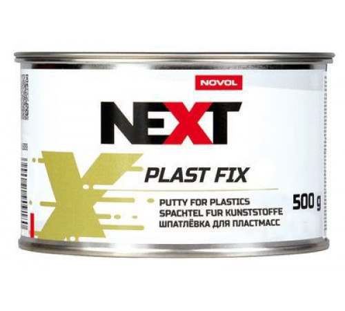 Шпатлевка NOVOL NEXT PLAST FIX  (0,5 кг) для пластика