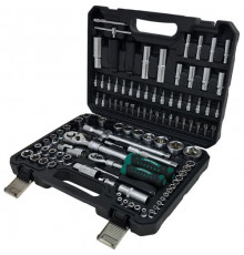 Набор инструмента 108 предметов с телеск. трещотками  6гран.1/4, 1/2"DR LION TOOLS