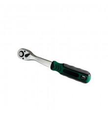 Трещотка 1/2" 72 зуба L-250мм, изогнутая пласт. ручка LION TOOLS