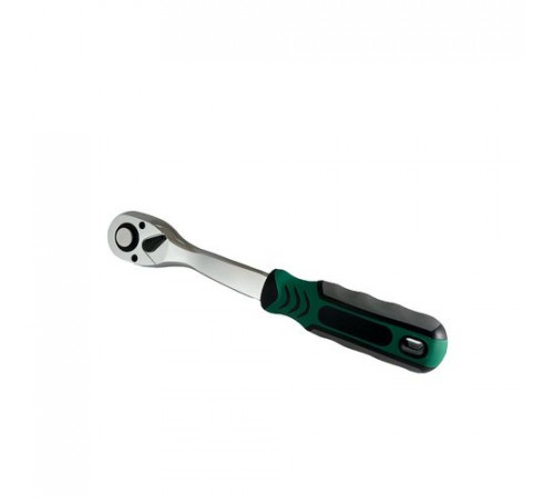 Трещотка 1/2" 72 зуба L-250мм, изогнутая пласт. ручка LION TOOLS