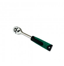 Трещотка 1/4" 24 зуба L-150мм, пласт. ручка LION TOOLS