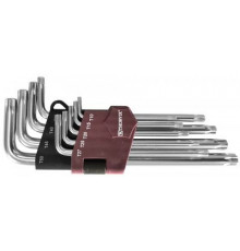 Набор ключей TORX 9пр. Г-об. с центрированным штифтом, Т10H-T50H / THORVIK
