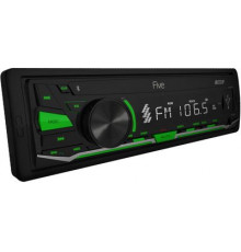 Автомагнитола FIVE F20G (1din/зеленая/Bluetooth/USB/AUX/SD/FM/4х50)