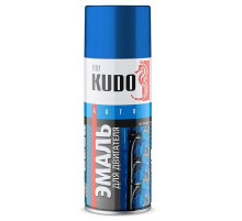 Краска для двигателя черная 520мл аэрозоль KUDO