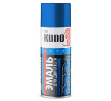 Краска для двигателя красная 520мл аэрозоль KUDO