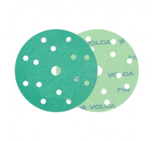 Круг абразивный VOLCA EMERALD 150мм,15отв P 100 пленочная основа