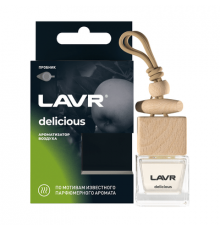 Ароматизатор LAVR бутылочка с дер. крышкой DELICIOUS 7мл ~