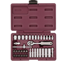 Набор инструмента 38 предм. 1/4"DR, / THORVIK