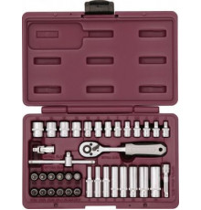 Набор инструмента 38 предм. 1/4"DR, / THORVIK