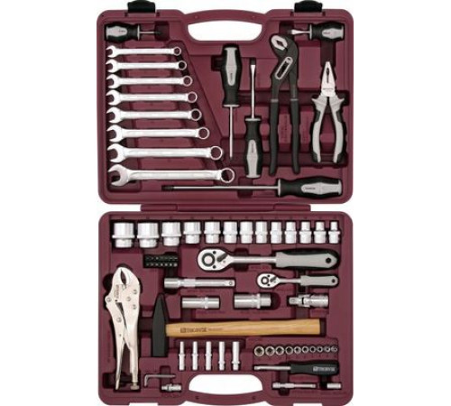 Набор инструмента 72 предм. универсальный 1/4", 1/2"DR / THORVIK