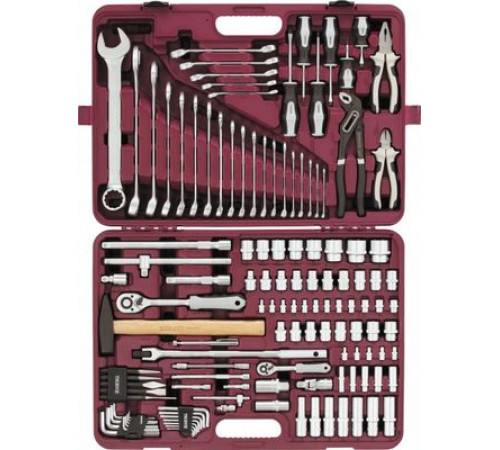 Набор инструмента 127 предметов универсальный 1/4", 1/2"DR / THORVIK