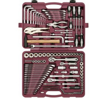 Набор инструмента 142 предмета универсальный 1/4", 3/8" и 1/2"DR / THORVIK