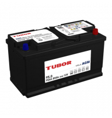 Аккумулятор TUBOR AGM (6СТ-95.0) 850мАч, R+ ( 352 x 175 x 190)_