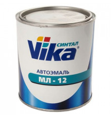 Краска банка 601 Черная глянцевая МЛ-12 Vika 0,8кг