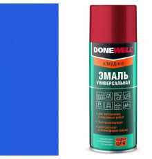 Краска универсальная синяя DONEWELL аэрозоль 520мл_